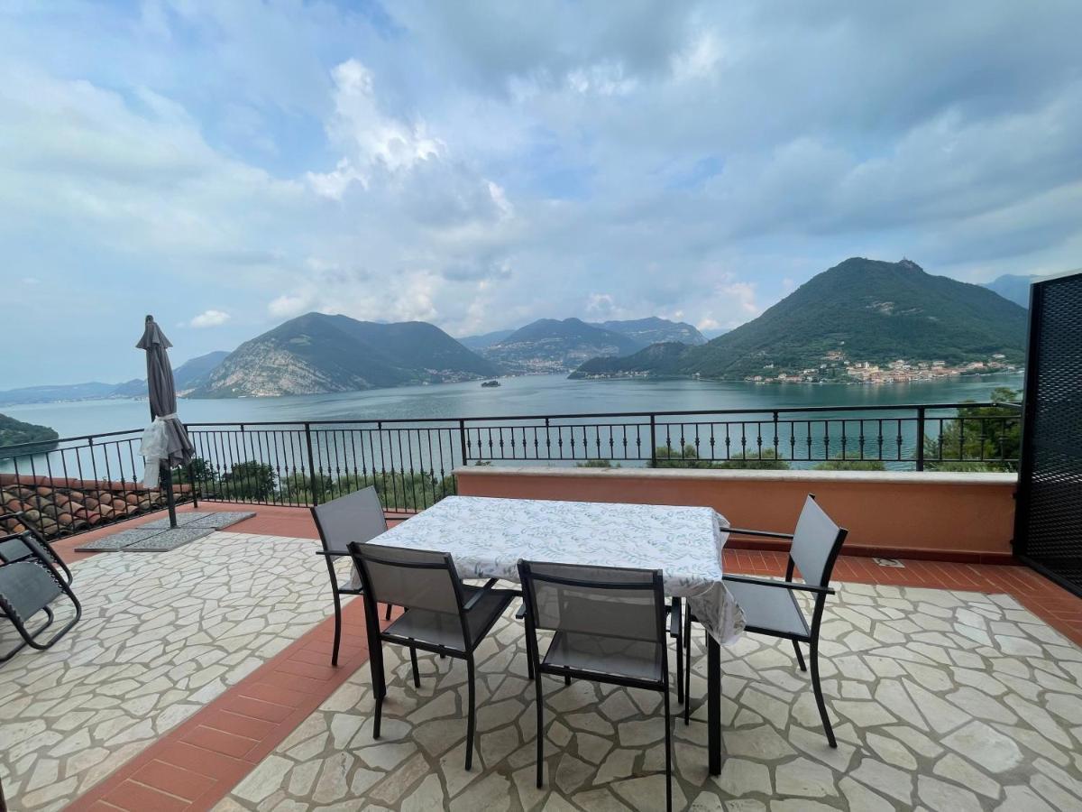 Appartamento Vista Lago D'Iseo Sulzano Zewnętrze zdjęcie